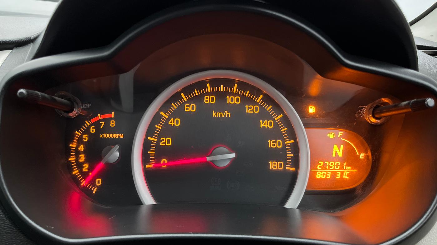 2014 Maruti Celerio VXI AMT, Petrol, Automatic, 27,852 km, Odometer Image