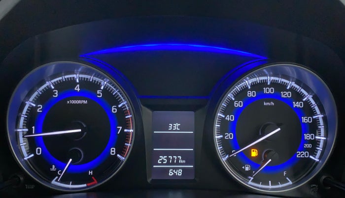 2019 Maruti Baleno DELTA 1.2 K12, Petrol, Manual, 25,856 km, Odometer Image