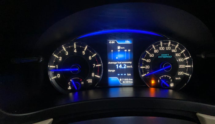 2018 Maruti Ciaz ALPHA 1.5 SHVS PETROL, Petrol, Manual, 82,378 km, Odometer Image