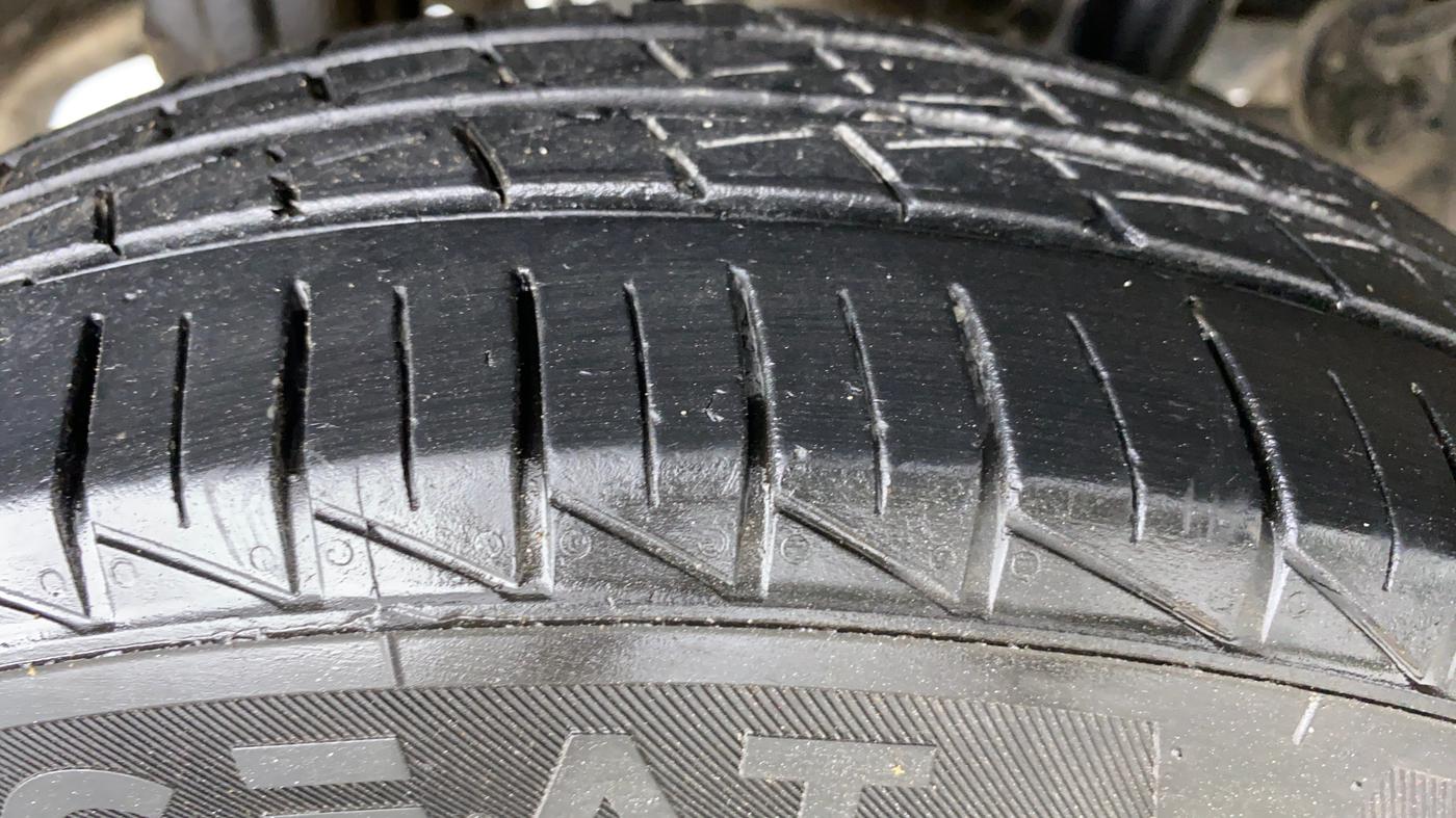 2021 Maruti Alto LXI CNG, CNG, Manual, 23,899 km, Right Rear Tyre Tread