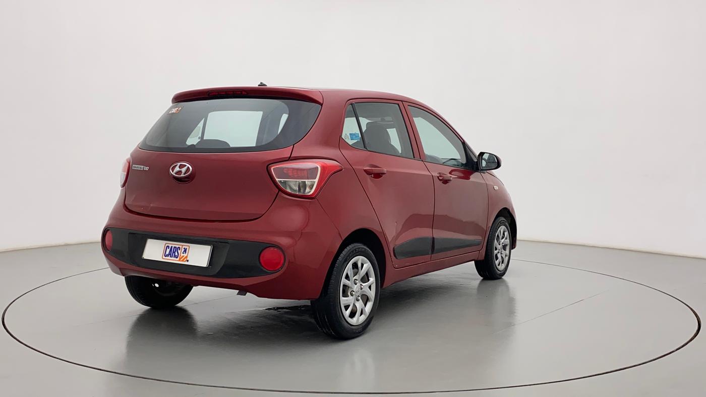 2018 Hyundai Grand i10 MAGNA 1.2 KAPPA VTVT, Petrol, Manual, 25,981 km, Right Back Diagonal