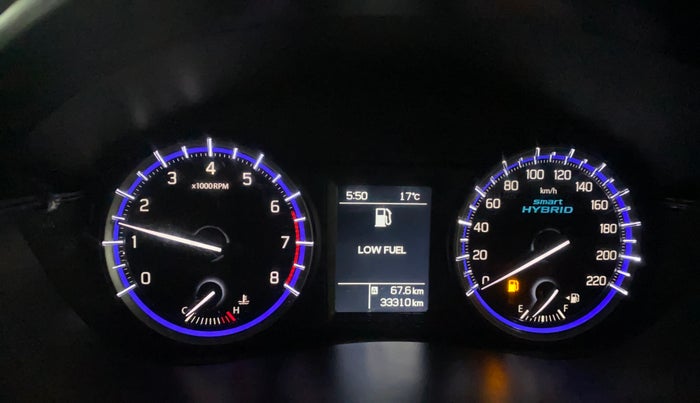 2020 Maruti S Cross ZETA 1.5, Petrol, Manual, 33,344 km, Odometer Image