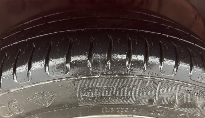 2019 Volkswagen Vento HIGHLINE PLUS 1.2 AT 16 ALLOY, Petrol, Automatic, 78,594 km, Left Front Tyre Tread