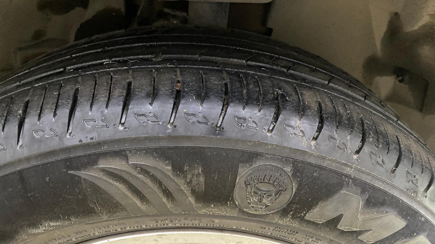 2024 Tata Harrier PURE PLUS, Diesel, Manual, 35,041 km, Right Front Tyre Tread