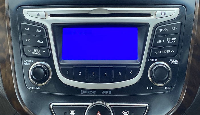 2014 Hyundai Verna FLUIDIC 1.6 VTVT SX AT, Petrol, Automatic, 66,351 km, Infotainment System