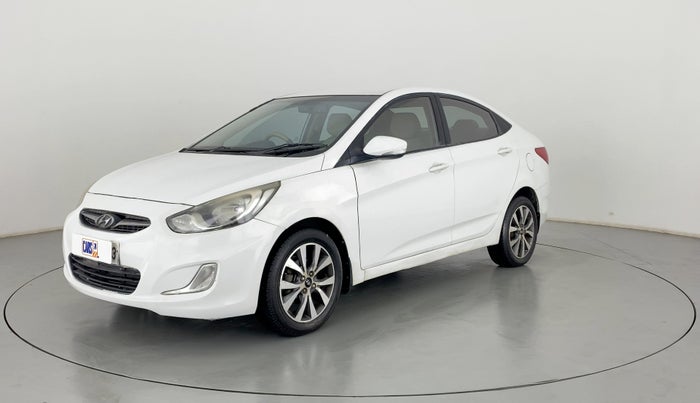 2014 Hyundai Verna FLUIDIC 1.6 VTVT SX AT, Petrol, Automatic, 66,351 km, Left Front Diagonal