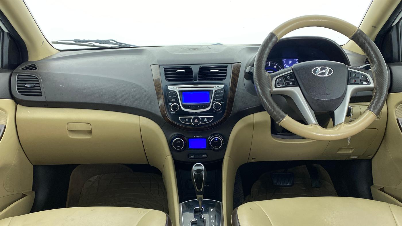 2014 Hyundai Verna FLUIDIC 1.6 VTVT SX AT, Petrol, Automatic, 66,351 km, Dashboard
