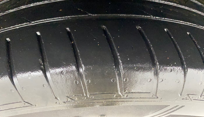 2018 Tata NEXON XZ PLUS DIESEL, Diesel, Manual, 1,27,851 km, Left Rear Tyre Tread