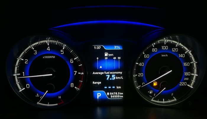 2016 Maruti Baleno ZETA CVT PETROL 1.2, CNG, Automatic, 94,995 km, Odometer Image