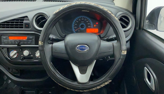 2018 Datsun Redi Go T (O), Petrol, Manual, 31,913 km, Steering Wheel Close Up