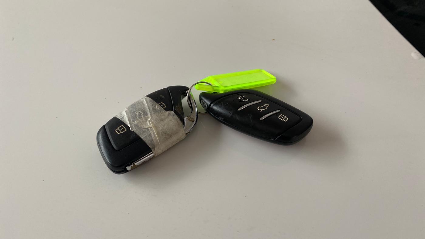 2022 MG ASTOR SHARP 1.5 CVT, Petrol, Automatic, 17,954 km, Key Close Up