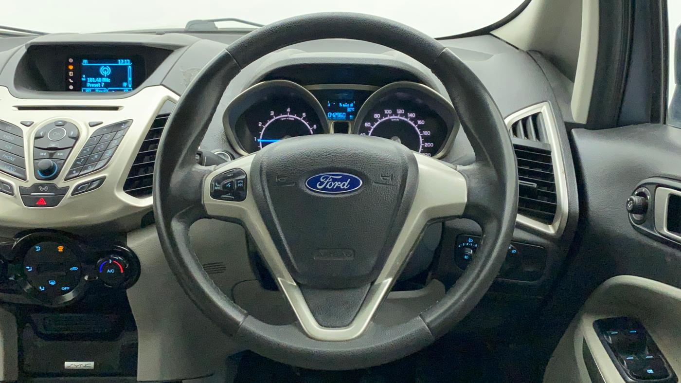2016 Ford Ecosport TITANIUM 1.5L PETROL, Petrol, Manual, 42,960 km, Steering Wheel Close Up