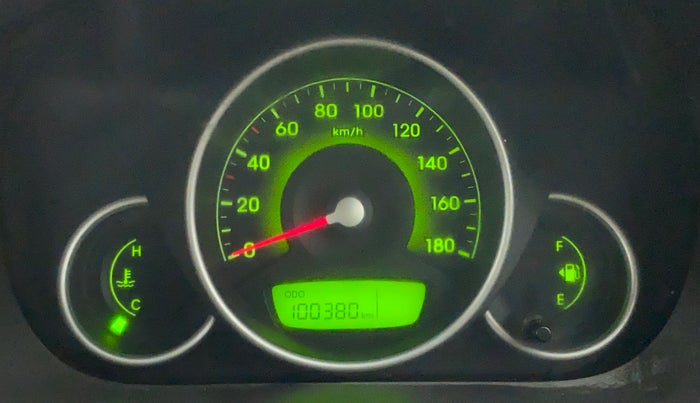 2013 Hyundai Eon MAGNA +, Petrol, Manual, 1,00,432 km, Odometer Image