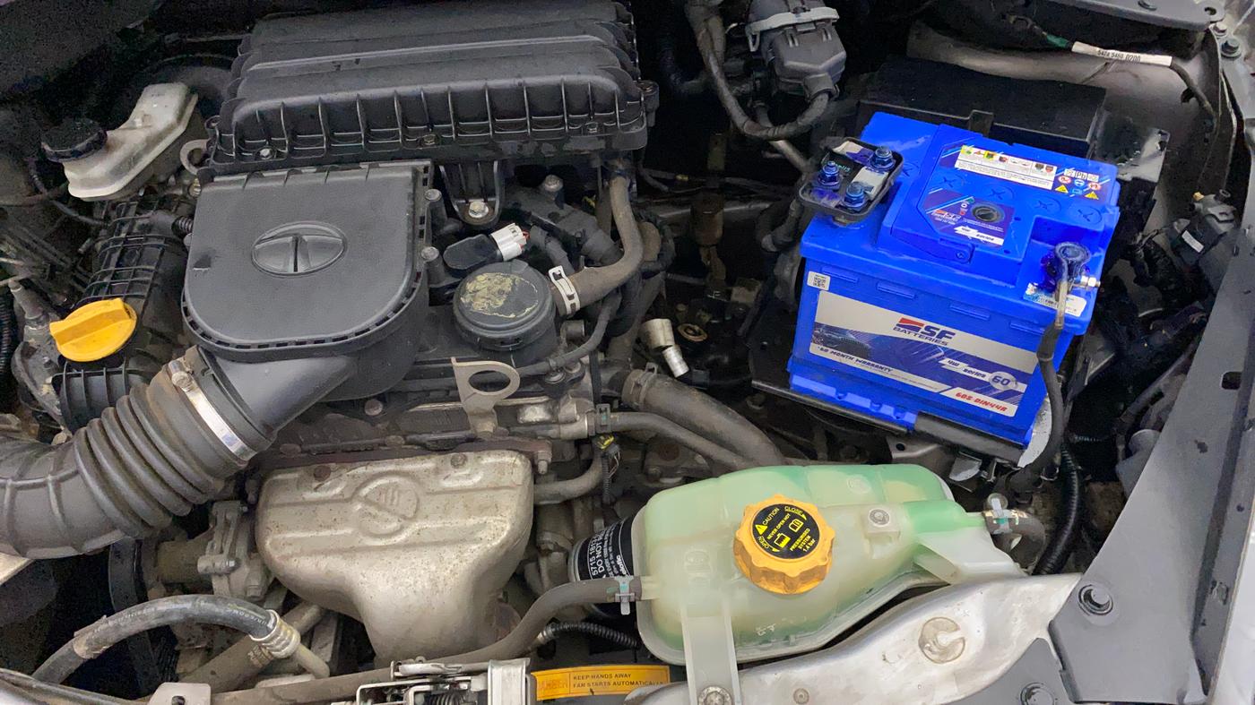 2019 Tata Tiago XZ PLUS PETROL, Petrol, Manual, 57,631 km, Engine View - Left