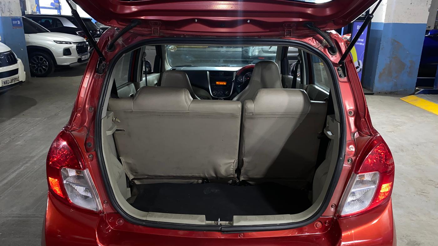 2014 Maruti Celerio ZXI, Petrol, Manual, 47,973 km, Boot Inside