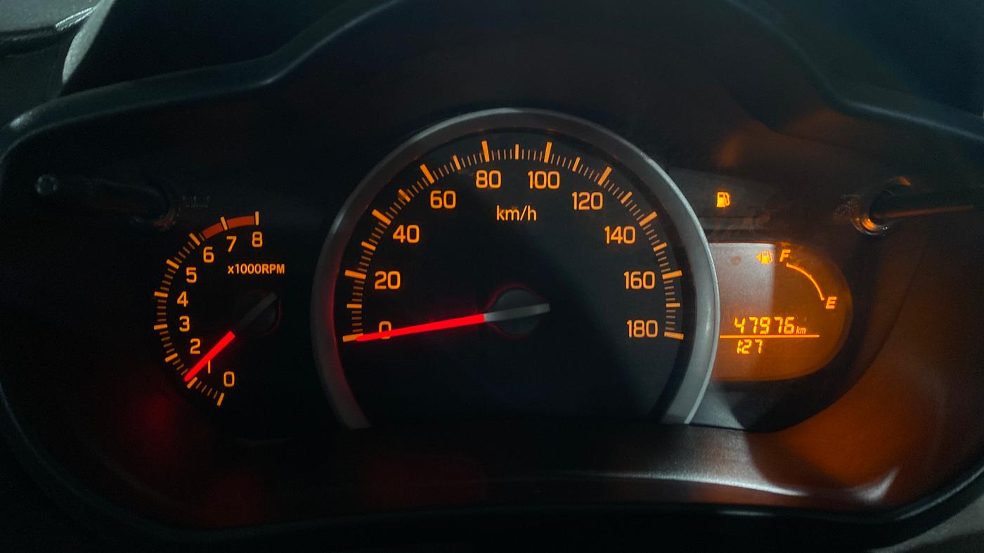 2014 Maruti Celerio ZXI, Petrol, Manual, 47,973 km, Odometer Image