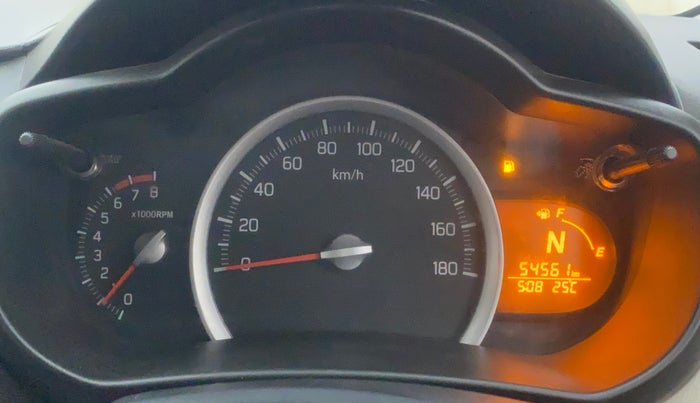 2015 Maruti Celerio VXI AMT, Petrol, Automatic, 54,548 km, Odometer Image