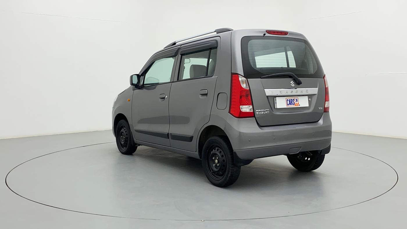 2018 Maruti Wagon R 1.0 VXI, Petrol, Manual, 35,710 km, Left Back Diagonal