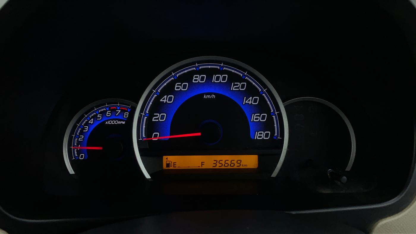 2018 Maruti Wagon R 1.0 VXI, Petrol, Manual, 35,710 km, Odometer Image