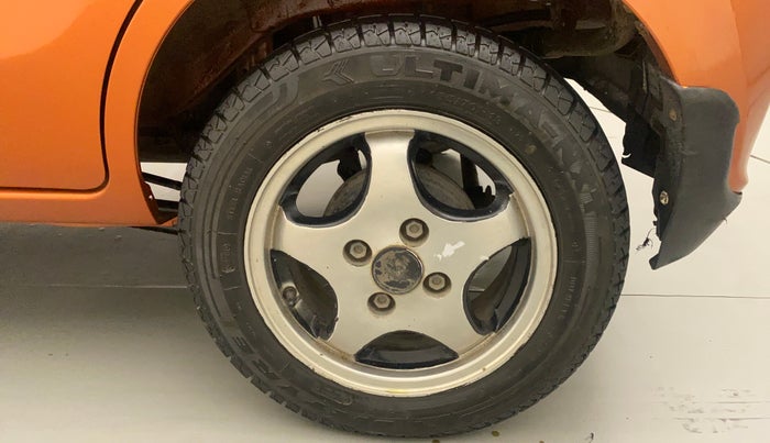 2015 Maruti Alto K10 VXI AMT, Petrol, Automatic, 50,280 km, Left Rear Wheel