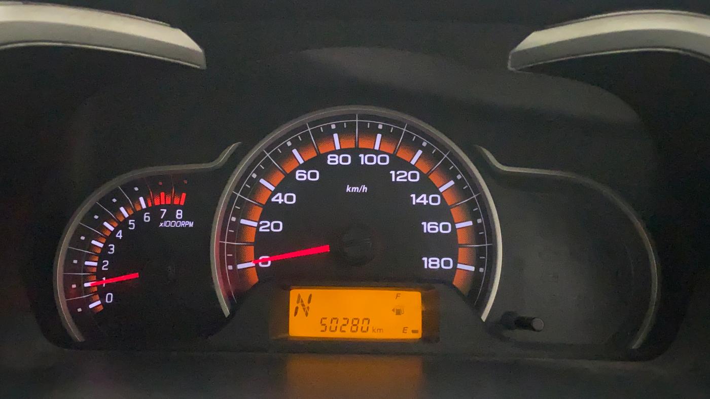 2015 Maruti Alto K10 VXI AMT, Petrol, Automatic, 50,280 km, Odometer Image