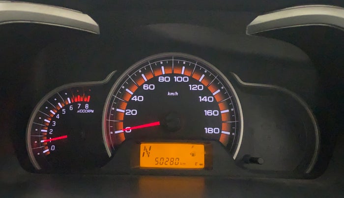 2015 Maruti Alto K10 VXI AMT, Petrol, Automatic, 50,280 km, Odometer Image