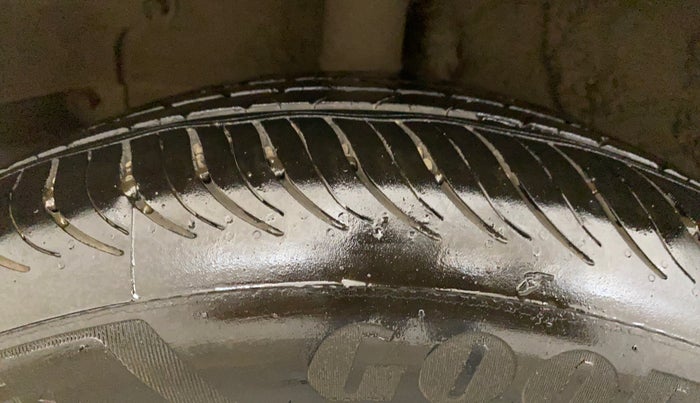 2019 Tata NEXON XZ PLUS PETROL, Petrol, Manual, 59,340 km, Right Rear Tyre Tread