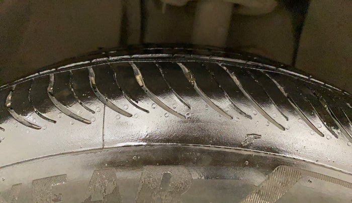 2019 Tata NEXON XZ PLUS PETROL, Petrol, Manual, 59,340 km, Left Front Tyre Tread