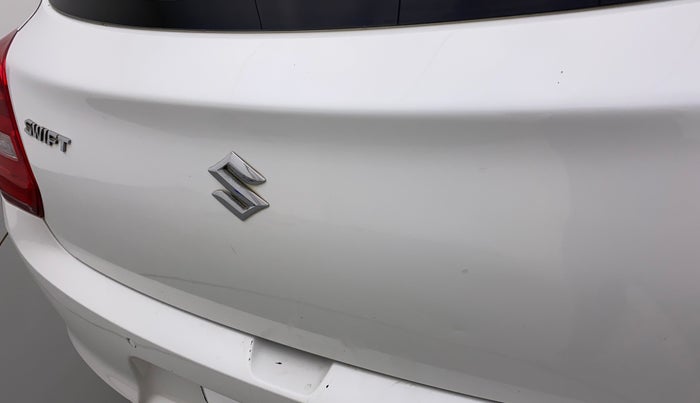 2019 Maruti Swift VXI, Petrol, Manual, 37,400 km, Dicky (Boot door) - Slightly dented