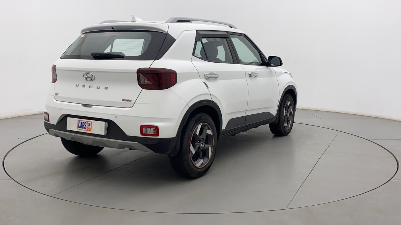 2019 Hyundai VENUE SX 1.0 (O) TURBO, Petrol, Manual, 34,777 km, Right Back Diagonal