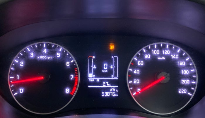 2020 Hyundai Elite i20 SPORTZ PLUS 1.2, Petrol, Manual, 53,876 km, Odometer Image