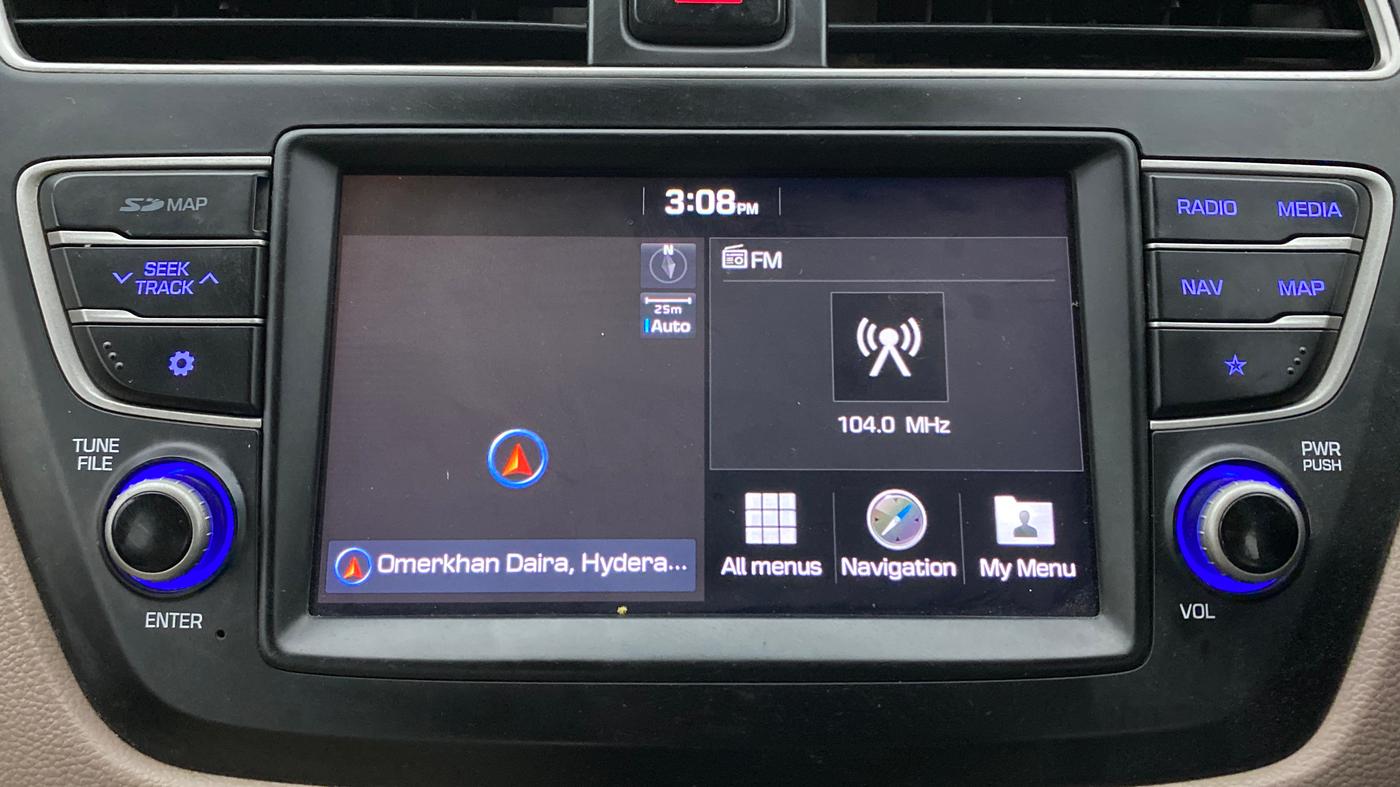 2020 Hyundai Elite i20 SPORTZ PLUS 1.2, Petrol, Manual, 53,876 km, Infotainment System
