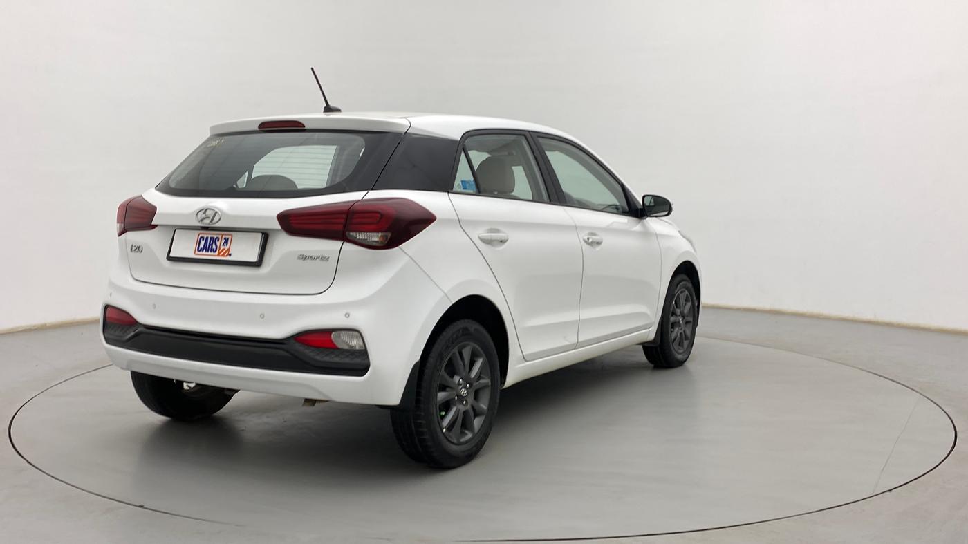 2020 Hyundai Elite i20 SPORTZ PLUS 1.2, Petrol, Manual, 53,876 km, Right Back Diagonal