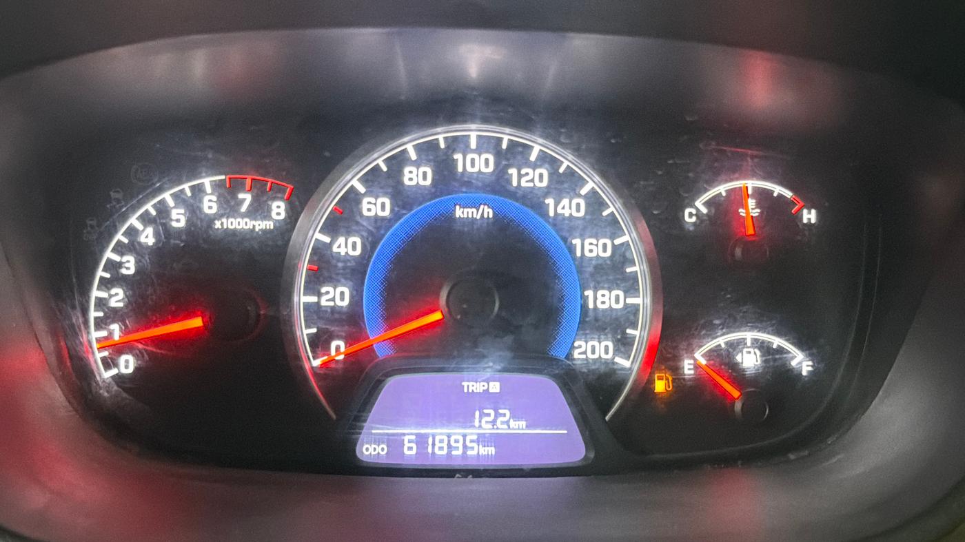 2015 Hyundai Grand i10 SPORTZ 1.2 KAPPA VTVT, CNG, Manual, 61,884 km, Odometer Image