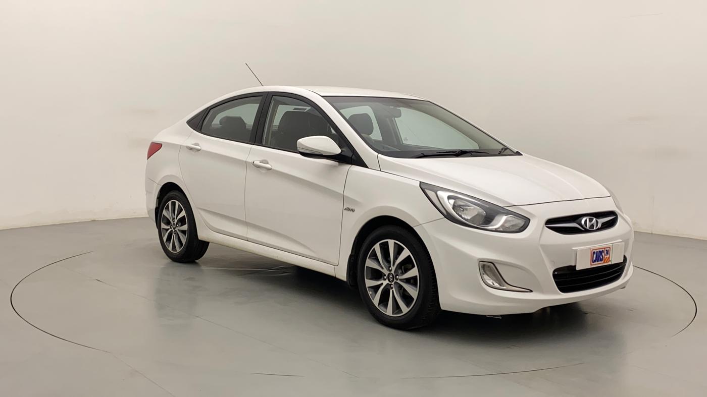 2014 Hyundai Verna FLUIDIC 1.6 CRDI SX AT, Diesel, Automatic, 70,416 km, SRP