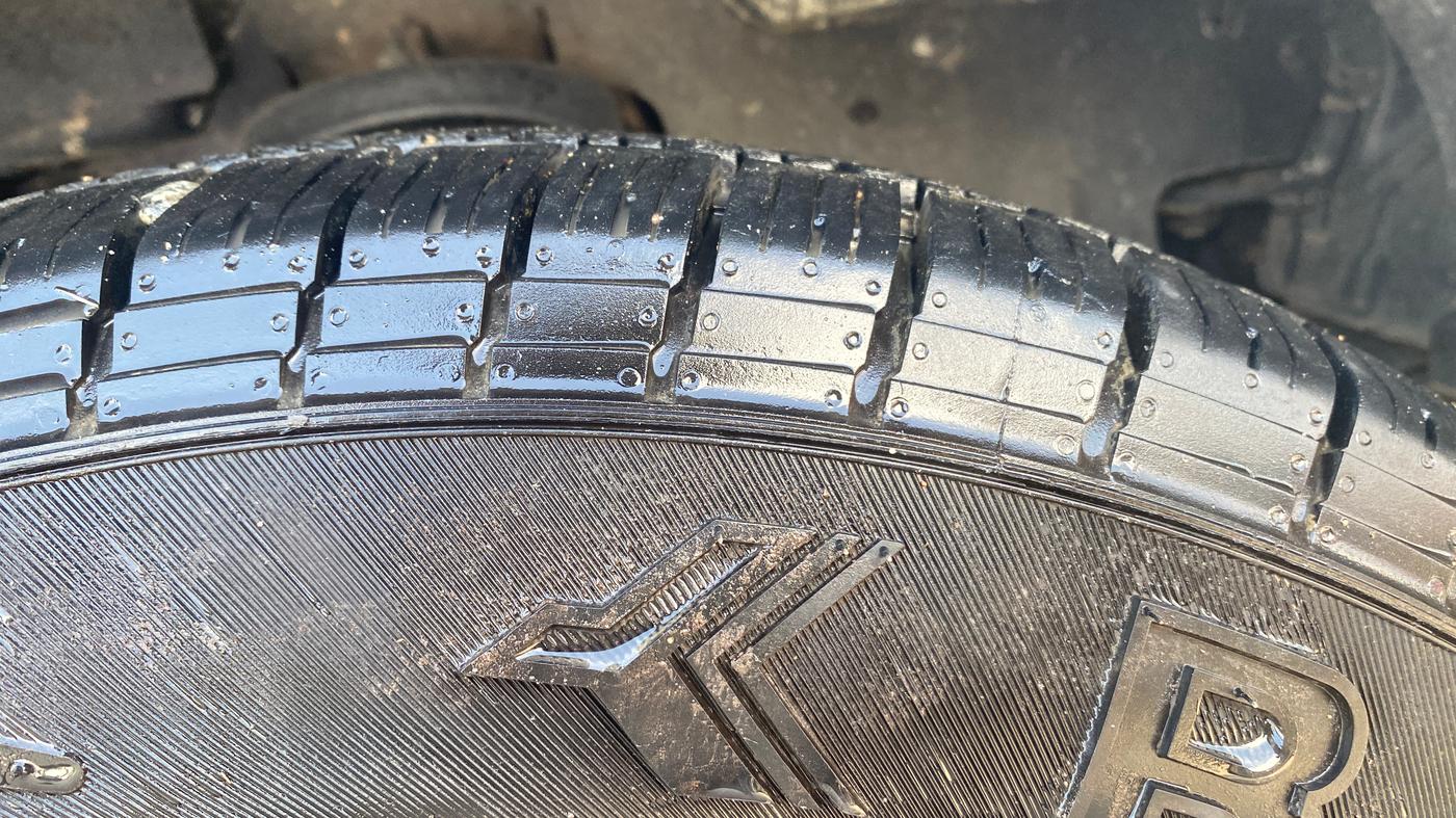 2018 Mahindra Scorpio S3, Diesel, Manual, 55,855 km, Right Front Tyre Tread
