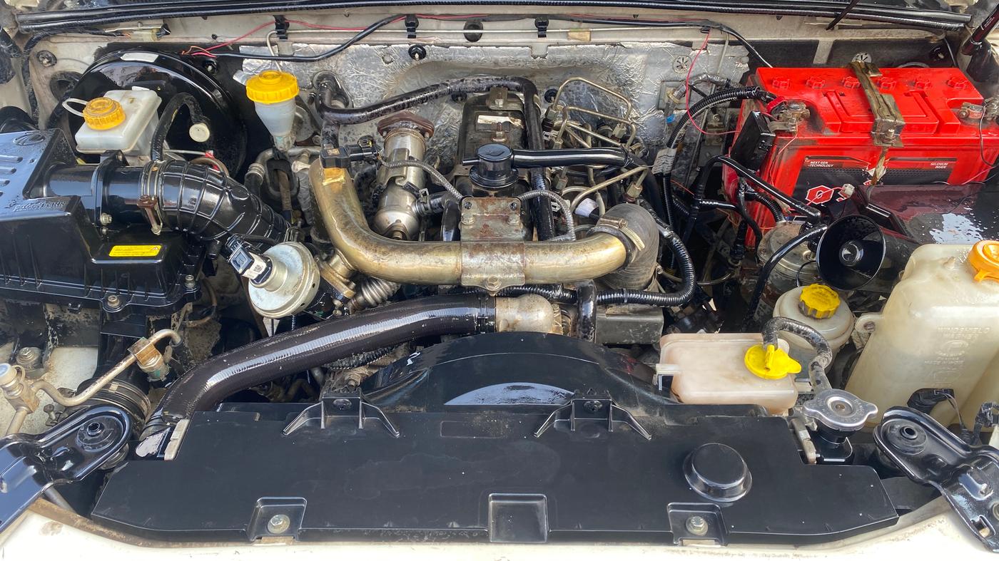 2018 Mahindra Scorpio S3, Diesel, Manual, 55,855 km, Engine View