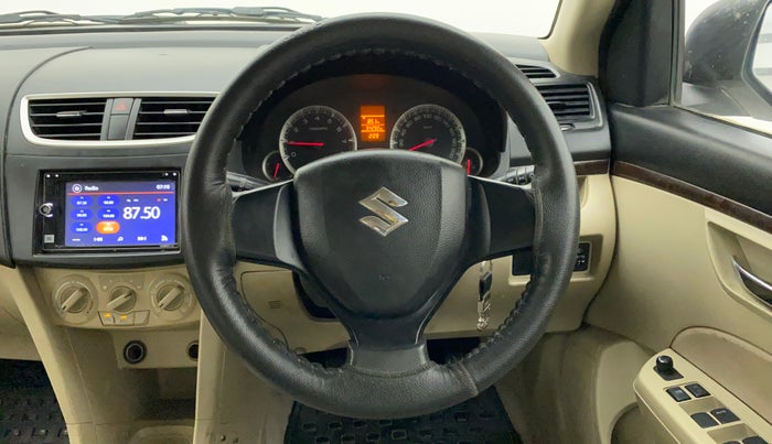 2012 Maruti Swift Dzire VXI, Petrol, Manual, 54,388 km, Steering Wheel Close Up