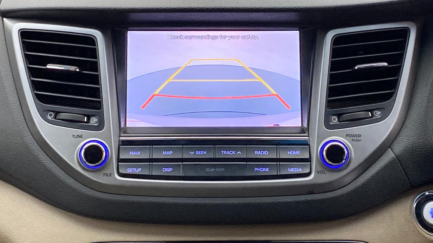 2017 Hyundai Tucson 2WD AT GLS DIESEL, Diesel, Automatic, 65,387 km, Parking Camera