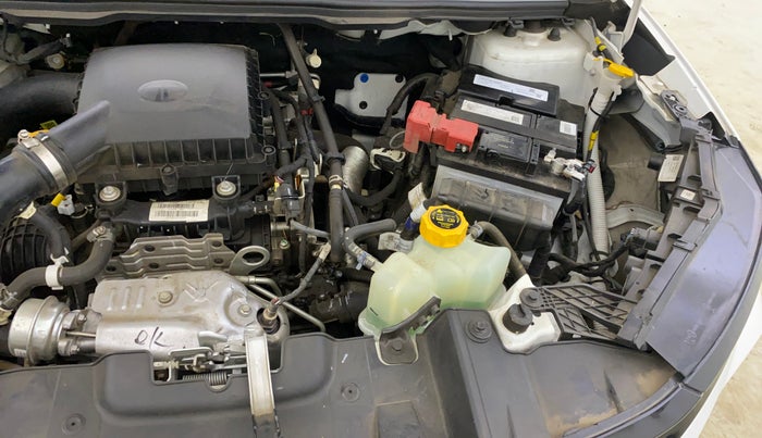 2025 Tata NEXON FEARLESS + SUNROOF DUAL TONE 1.2 PETROL, Petrol, Manual, 16,126 km, Engine View - Left