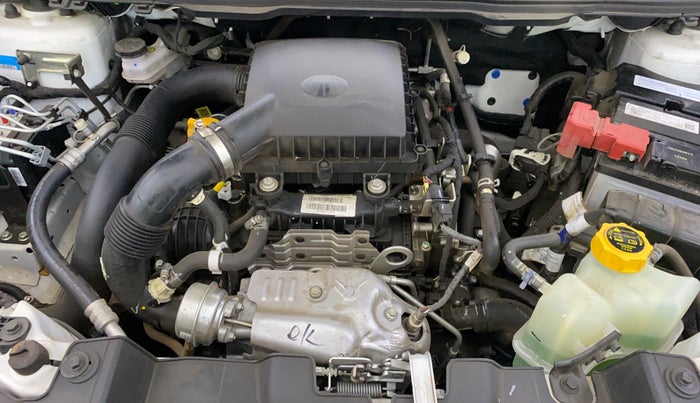 2025 Tata NEXON FEARLESS + SUNROOF DUAL TONE 1.2 PETROL, Petrol, Manual, 16,126 km, Engine View