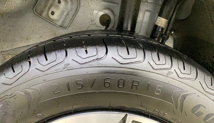 2025 Tata NEXON FEARLESS + SUNROOF DUAL TONE 1.2 PETROL, Petrol, Manual, 16,126 km, Left Rear Tyre Tread