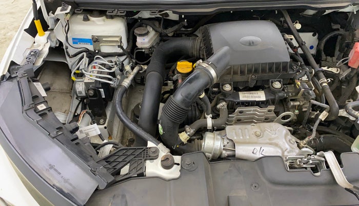 2025 Tata NEXON FEARLESS + SUNROOF DUAL TONE 1.2 PETROL, Petrol, Manual, 16,126 km, Engine View - Right