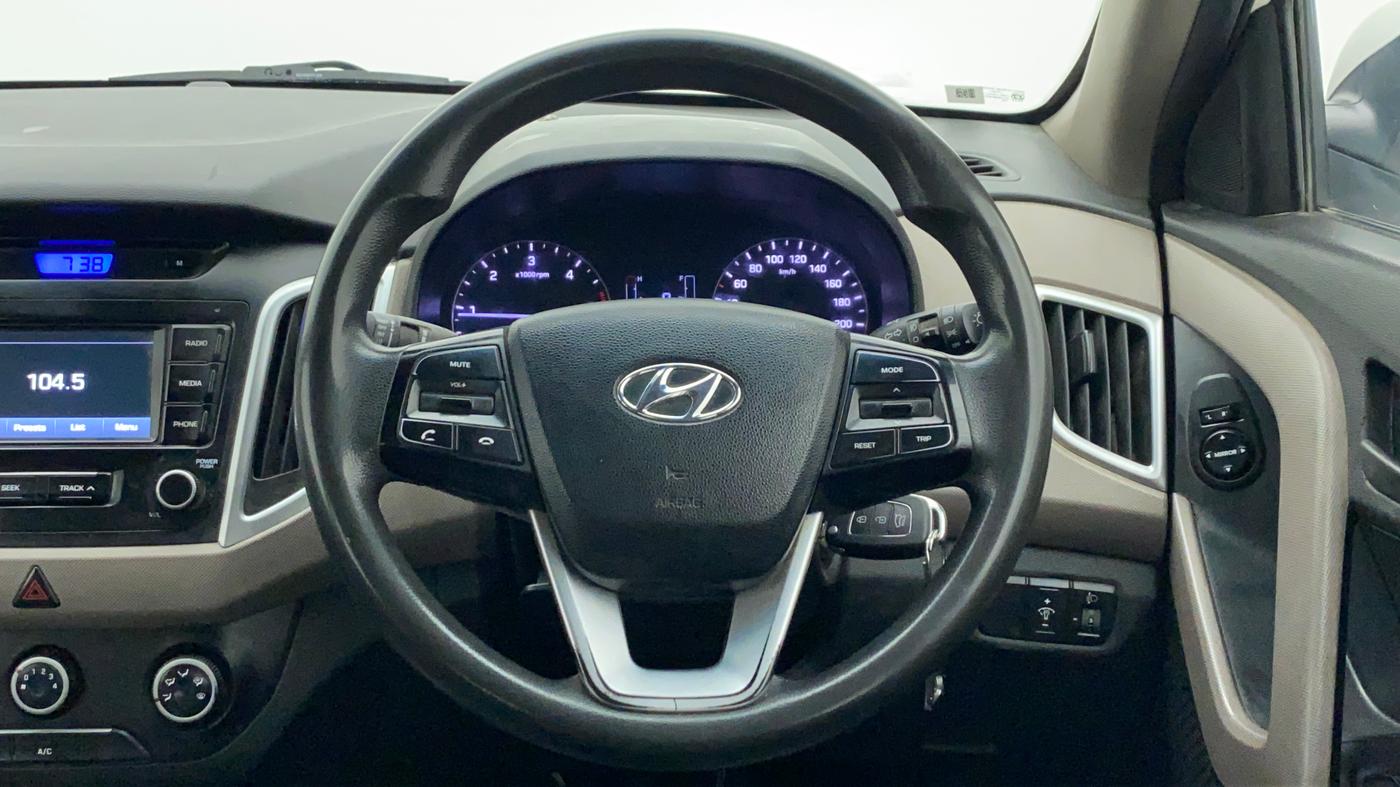 2019 Hyundai Creta 1.4 EX CRDI, Diesel, Manual, 82,979 km, Steering Wheel Close Up