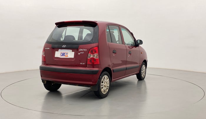 2010 Hyundai Santro Xing GLS, Petrol, Manual, 43,589 km, Right Back Diagonal