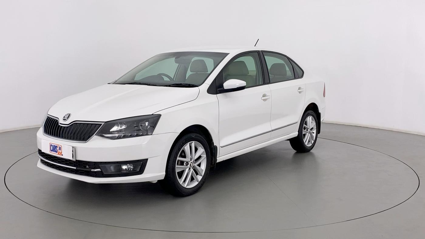 2020 Skoda Rapid STYLE 1.0TSI MT, Petrol, Manual, 55,892 km, Left Front Diagonal