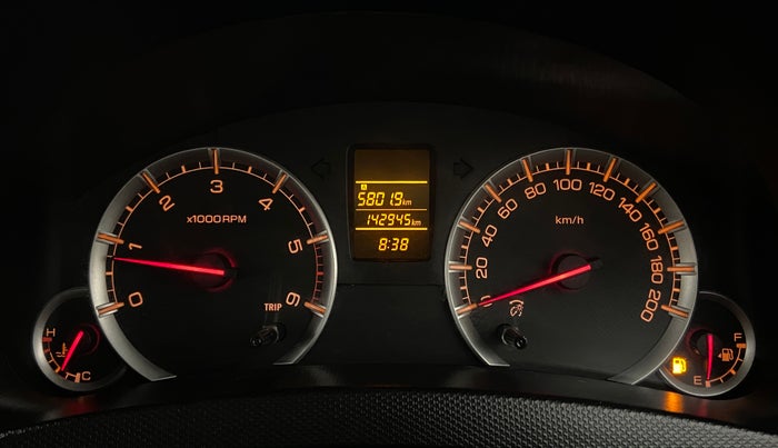 2015 Maruti Swift VDI, Diesel, Manual, 1,43,233 km, Odometer Image