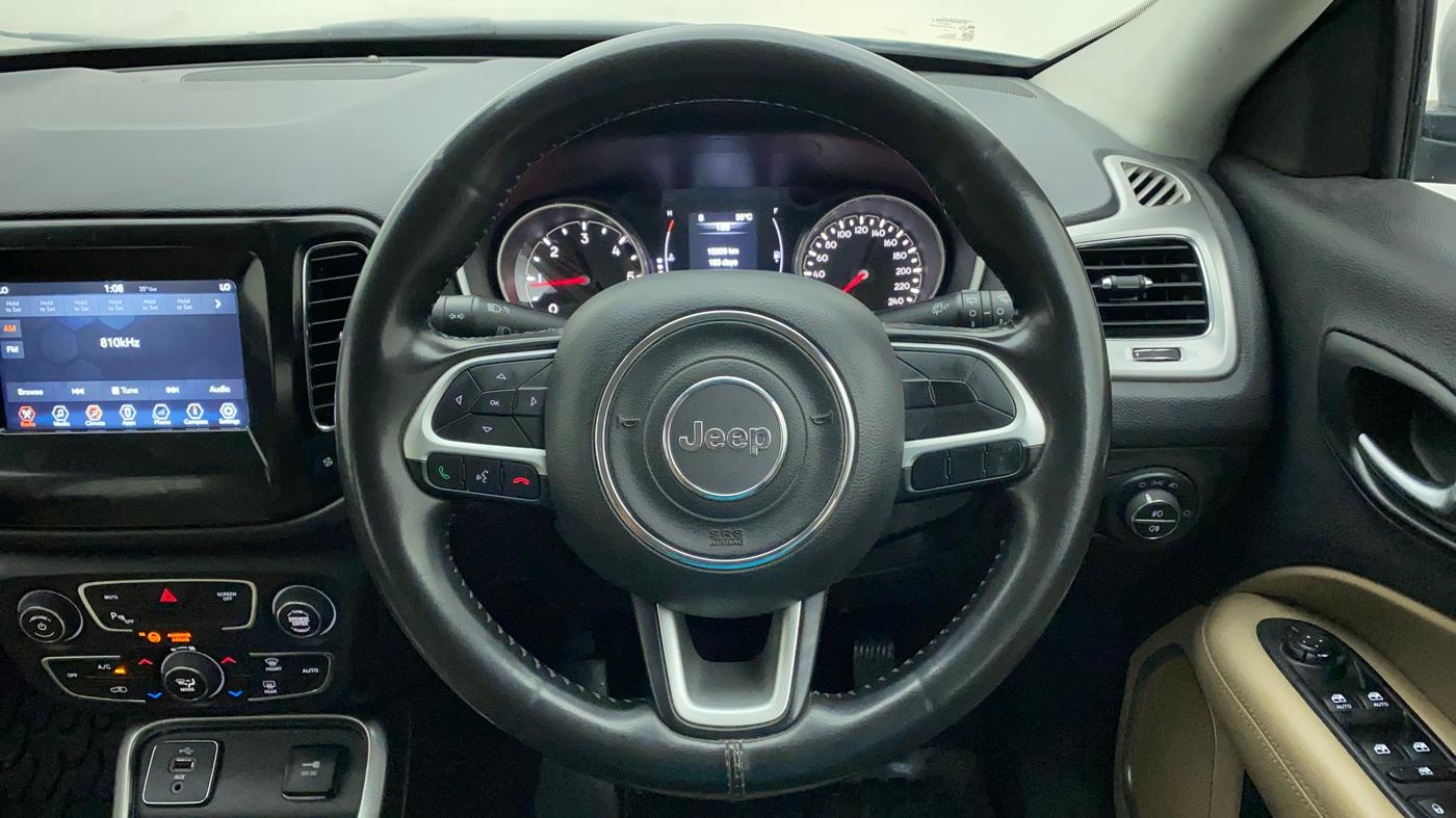 2019 Jeep Compass LONGITUDE (O) 2.0 DIESEL, Diesel, Manual, 88,776 km, Steering Wheel Close Up