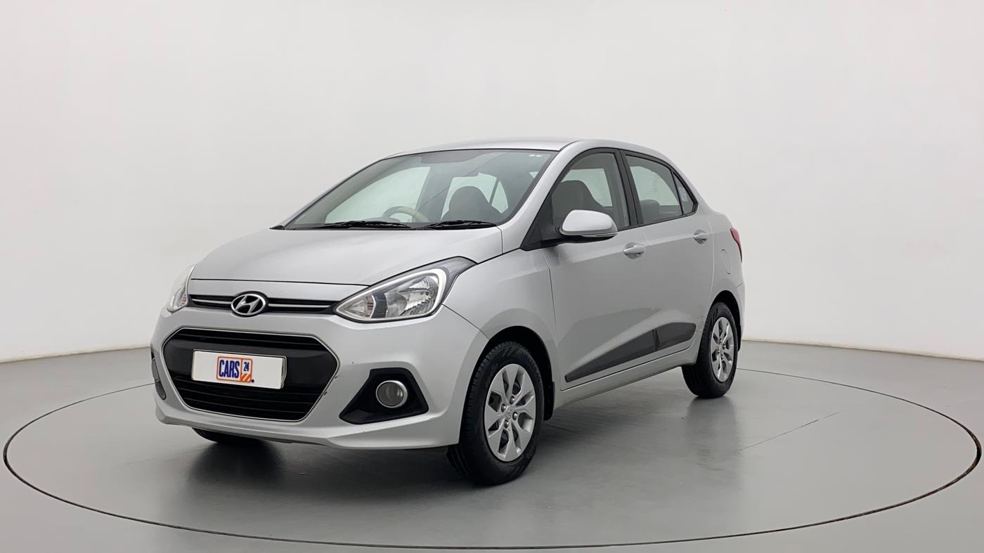 2015 Hyundai Xcent S 1.2, Petrol, Manual, 55,974 km, Left Front Diagonal