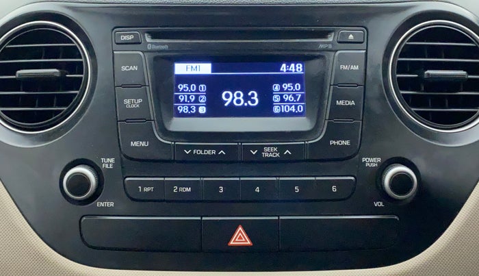 2015 Hyundai Xcent S 1.2, Petrol, Manual, 55,974 km, Infotainment System